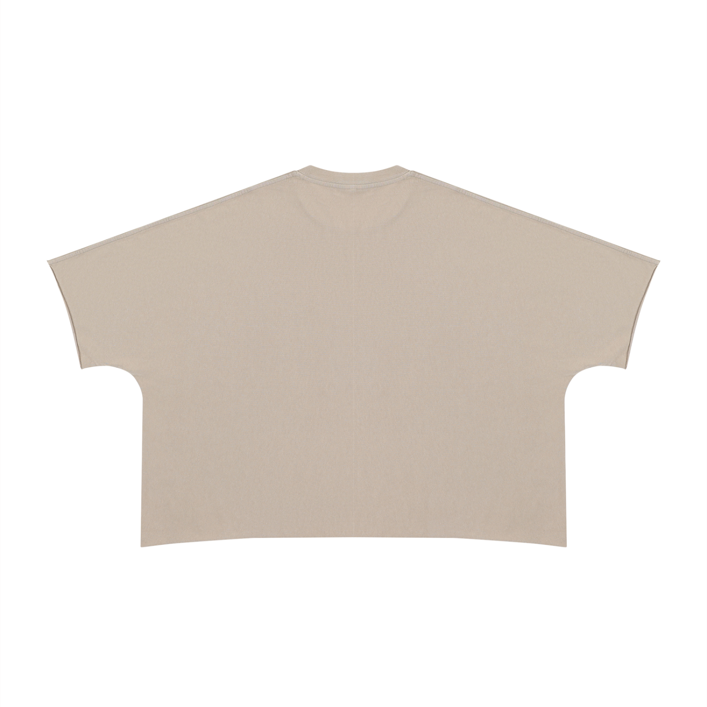 Penmanship Unisex Heavyweight Boxy Raw Edge T-Shirt