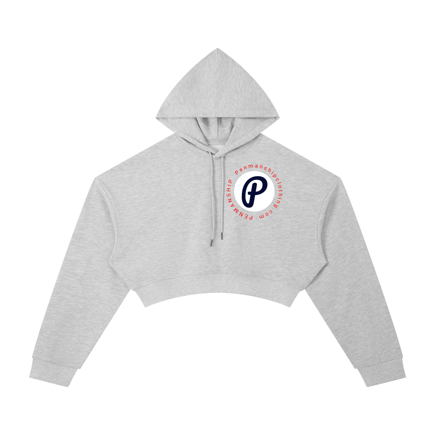 Penmanship Essential Cropped Hoodie