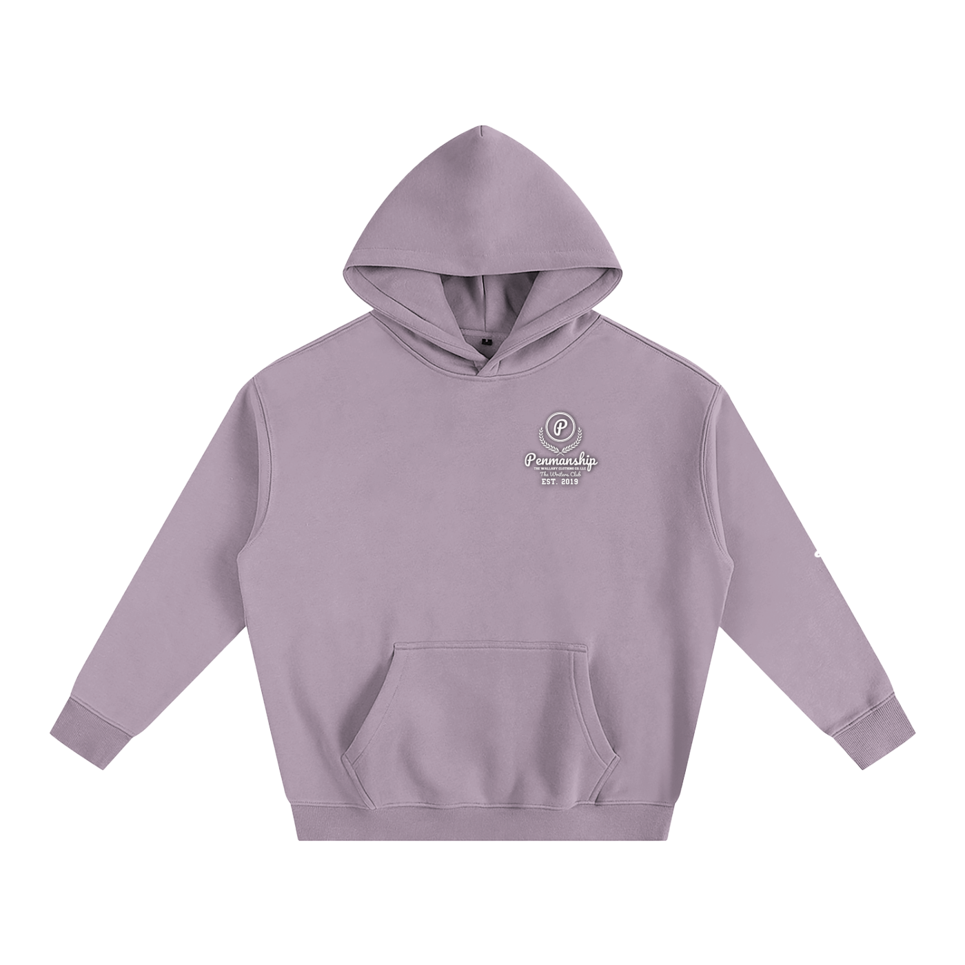 Penmanship Oversize Fleeced Hoodie