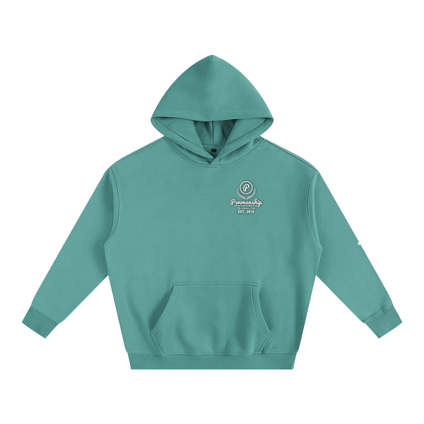 Penmanship Oversize Fleeced Hoodie