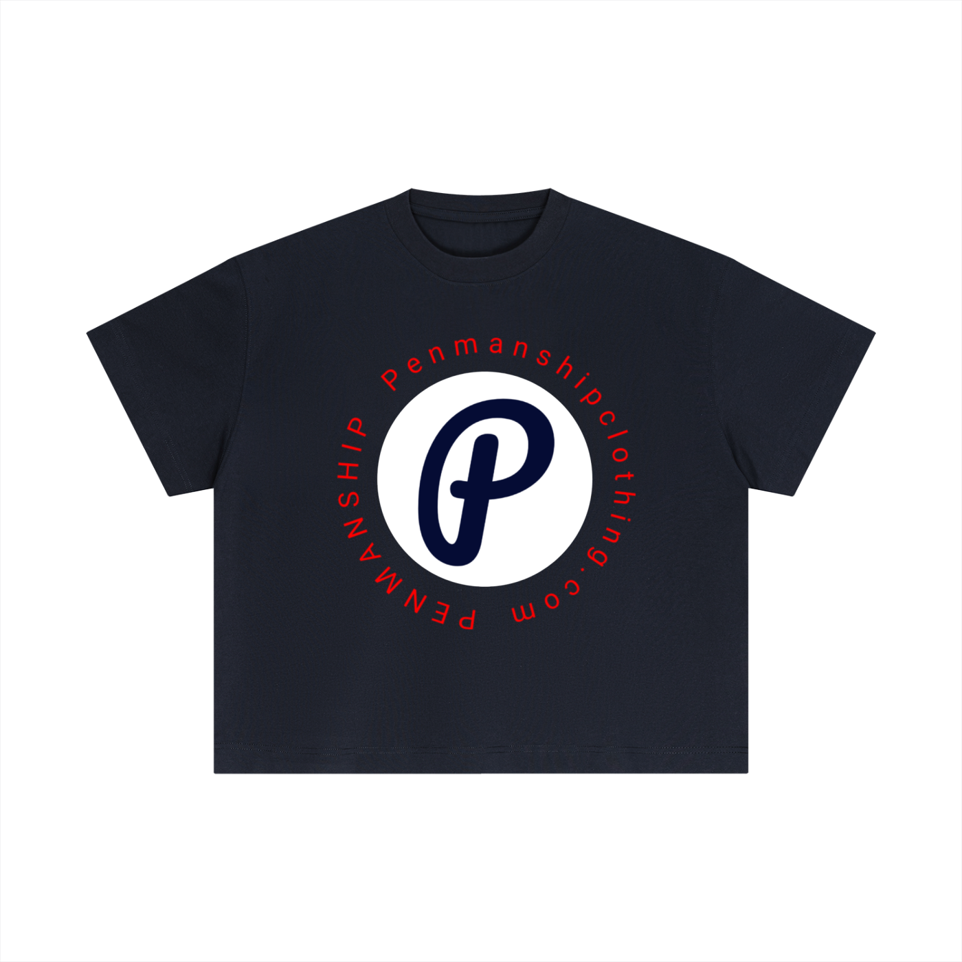 Penmanship Essential Cotton Boxy T-Shirt