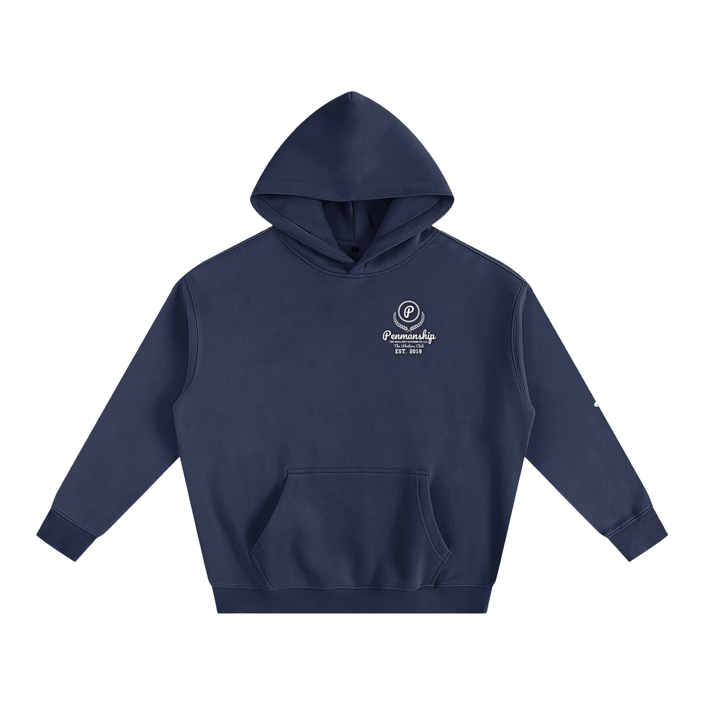 Penmanship Oversize Fleeced Hoodie