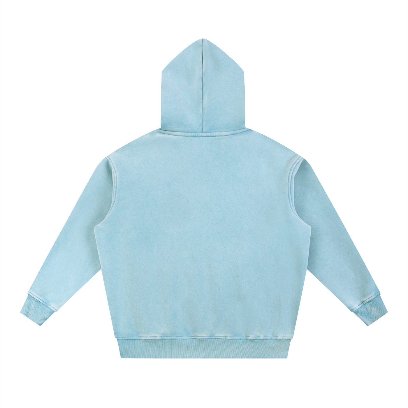 Penmanship Snow Wash Fleece Oversize Hoodie