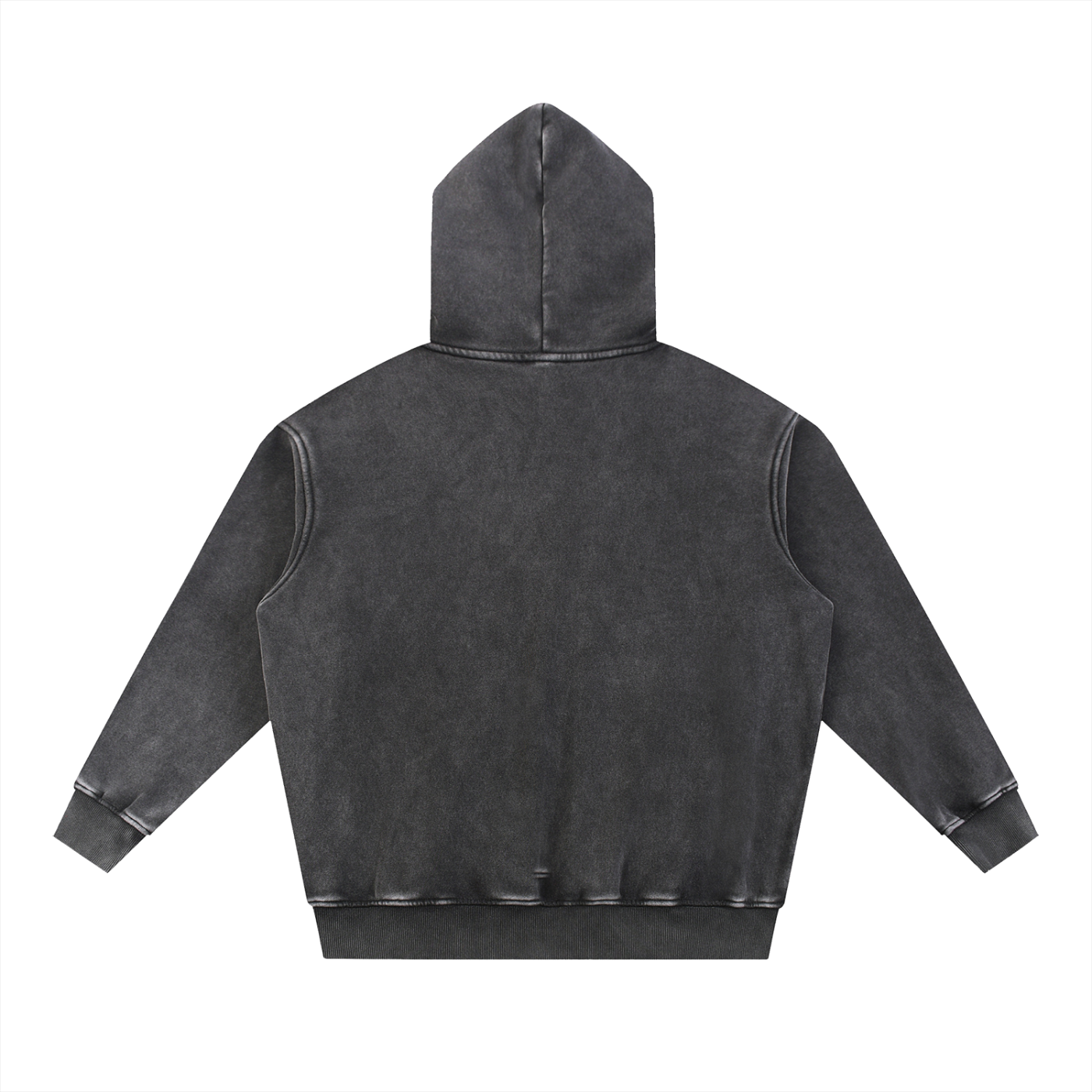 Penmanship Snow Wash Fleece Oversize Hoodie
