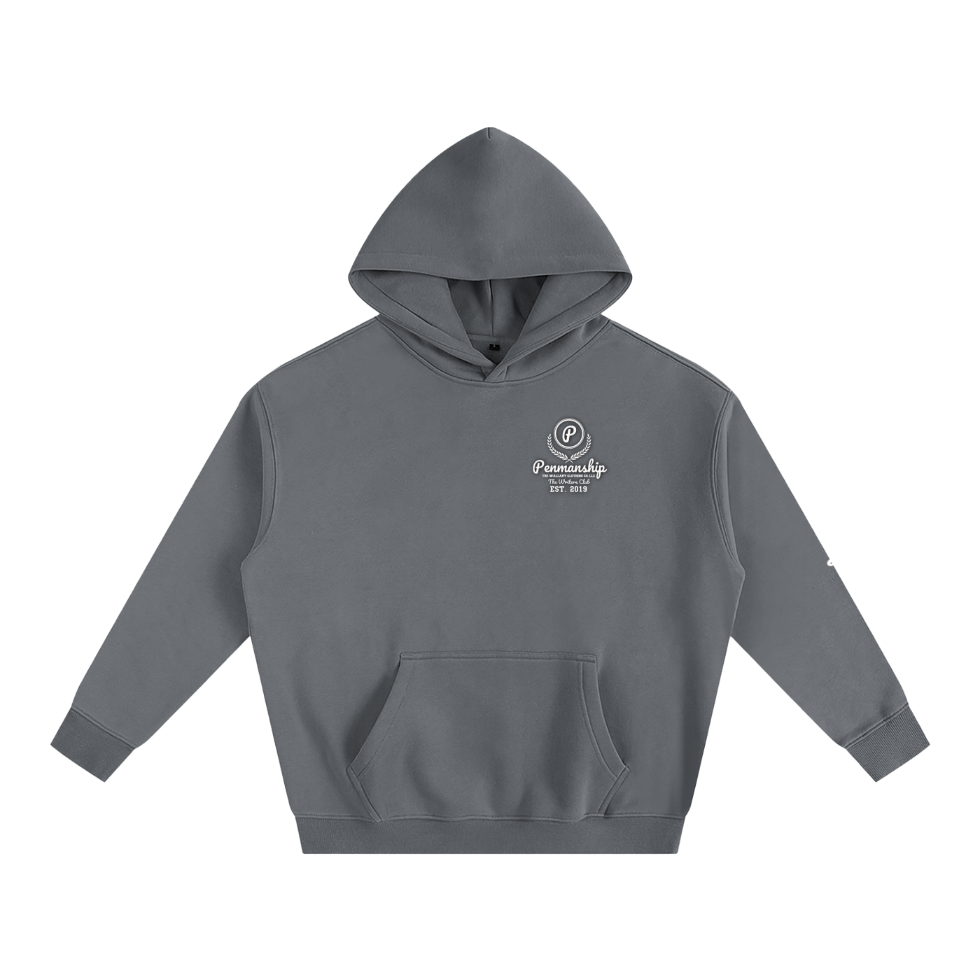 Penmanship Oversize Fleeced Hoodie