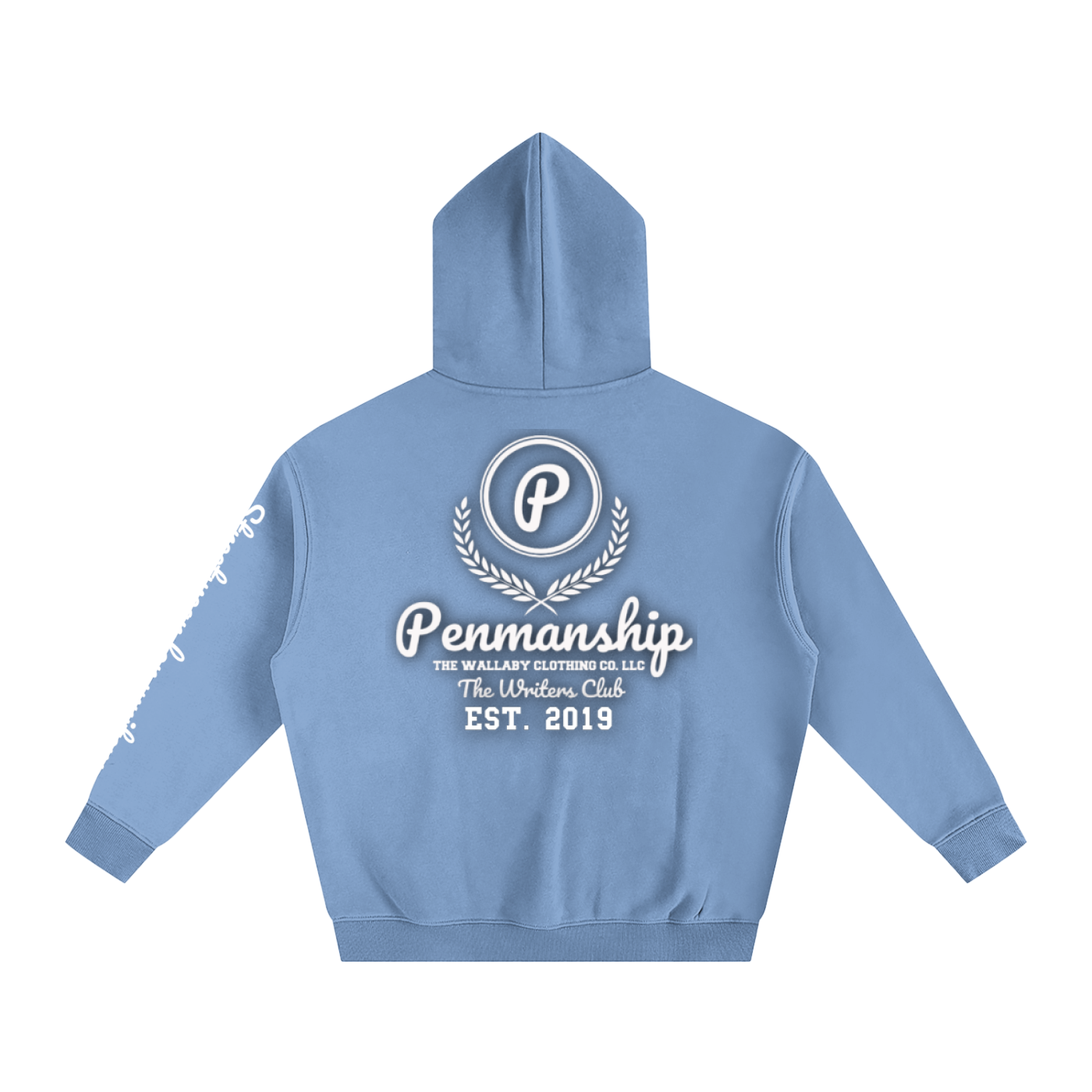 Penmanship Oversize Fleeced Hoodie