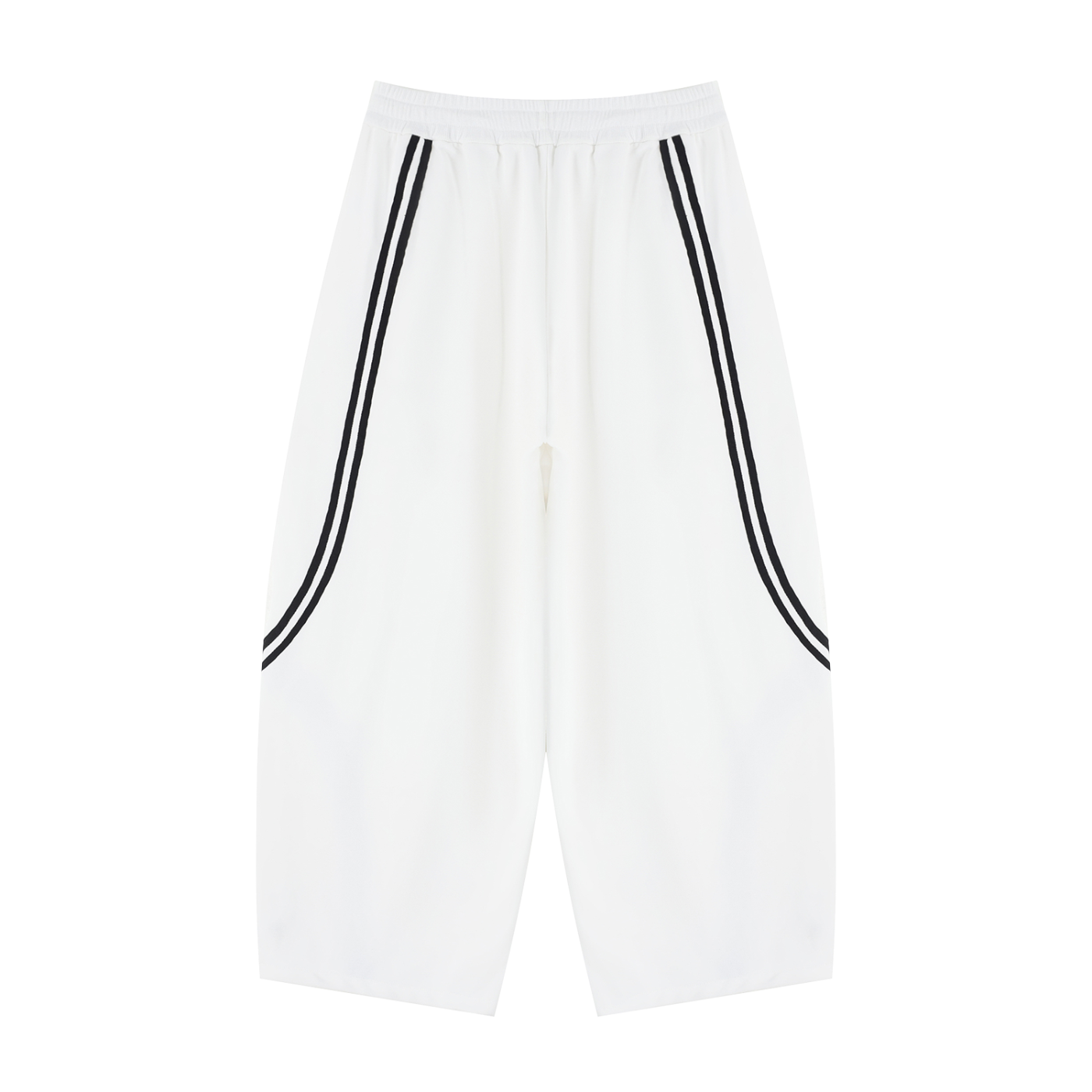 Penmanship Unisex Wide Leg Piping Sweatpants