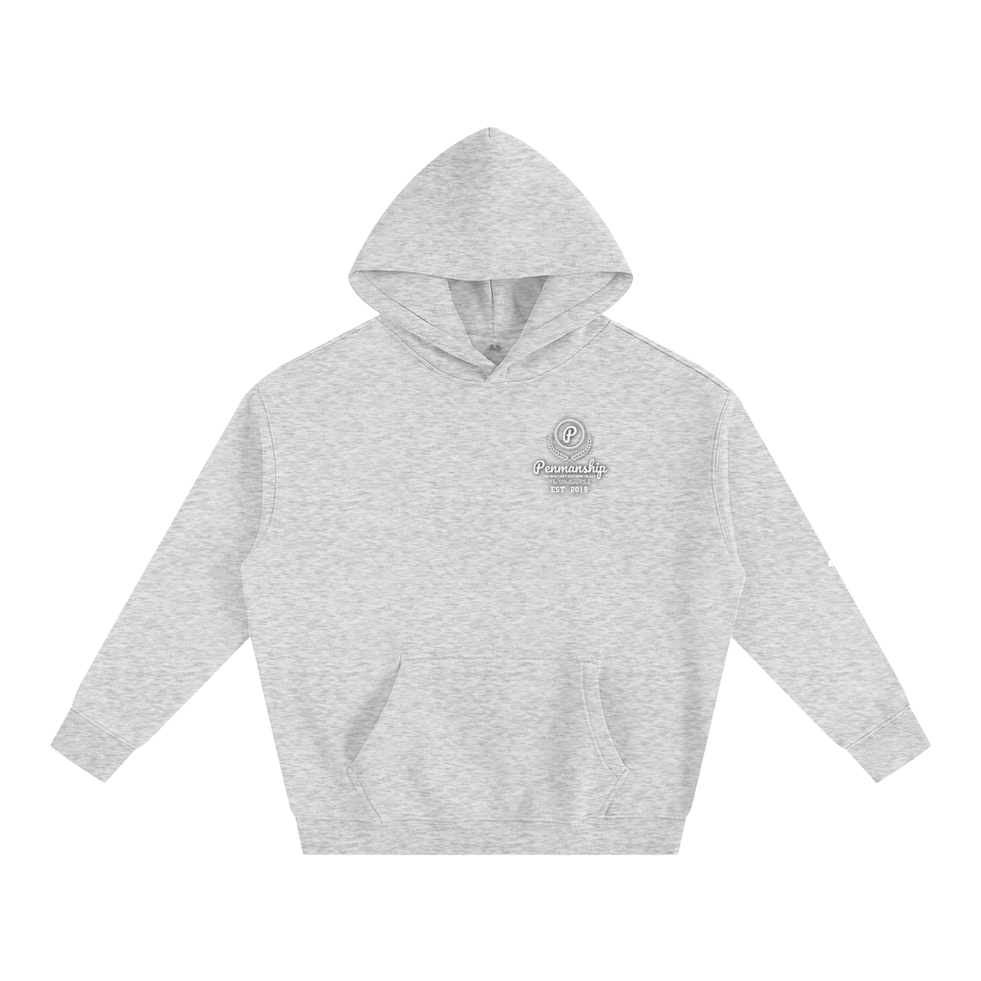 Penmanship Oversize Fleeced Hoodie