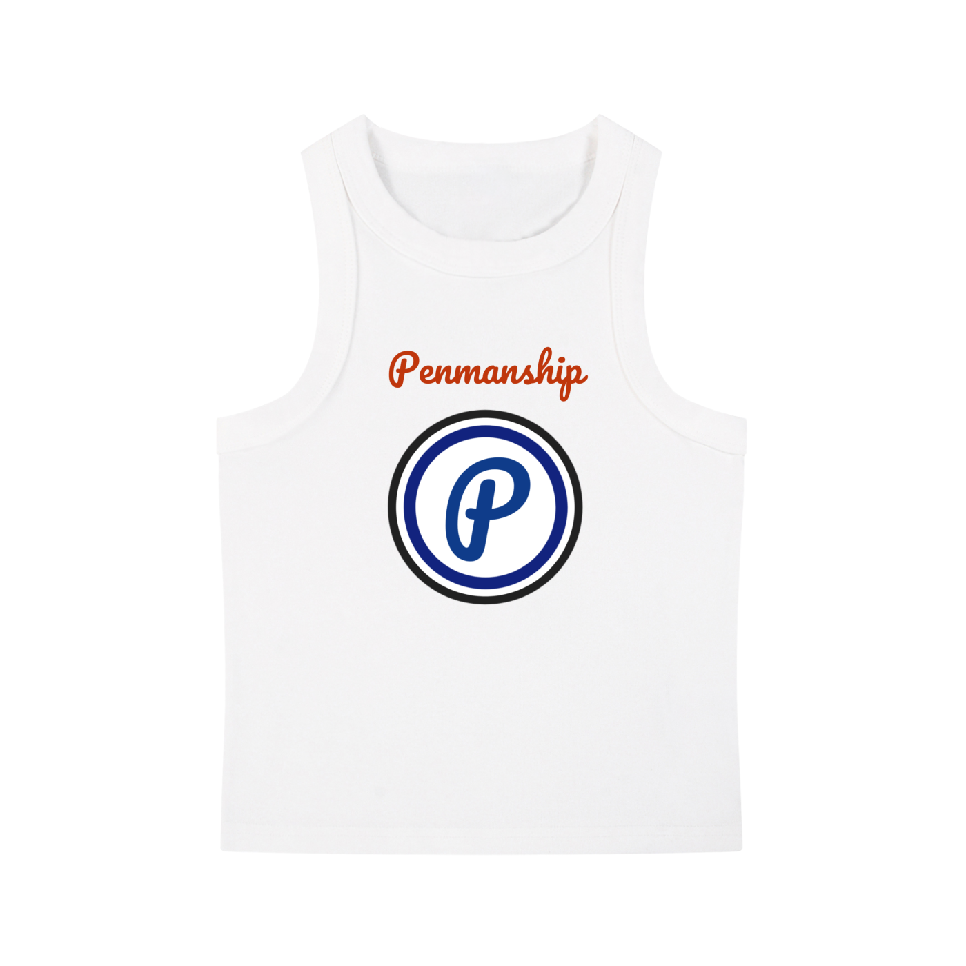 Penmanship Snow Washed Tank Top