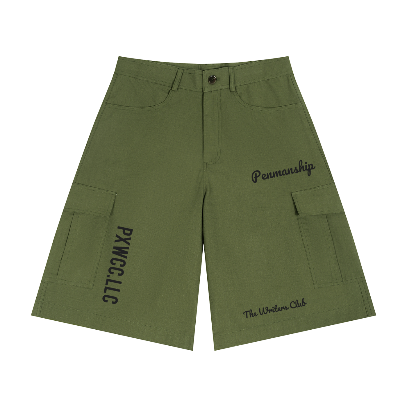 Penmanship Unisex Woven Cargo Shorts