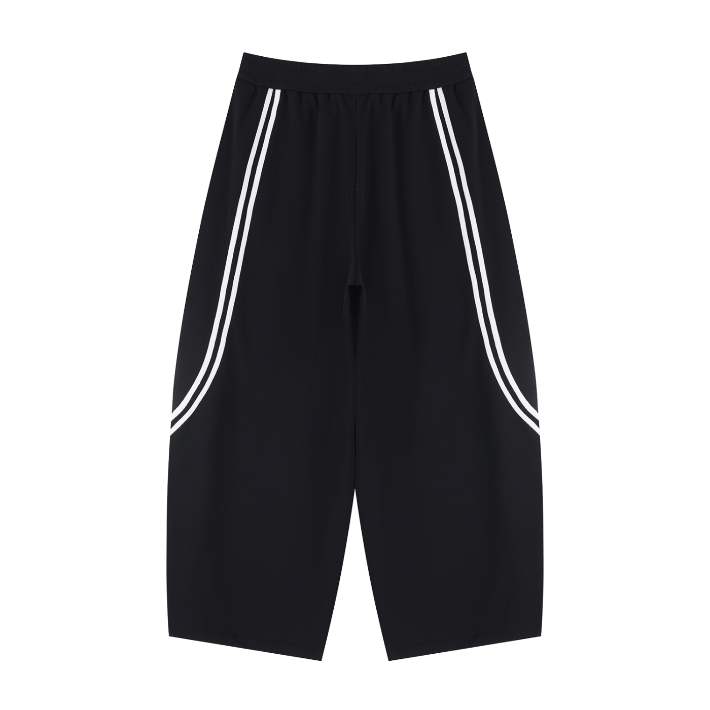 Penmanship Unisex Wide Leg Piping Sweatpants