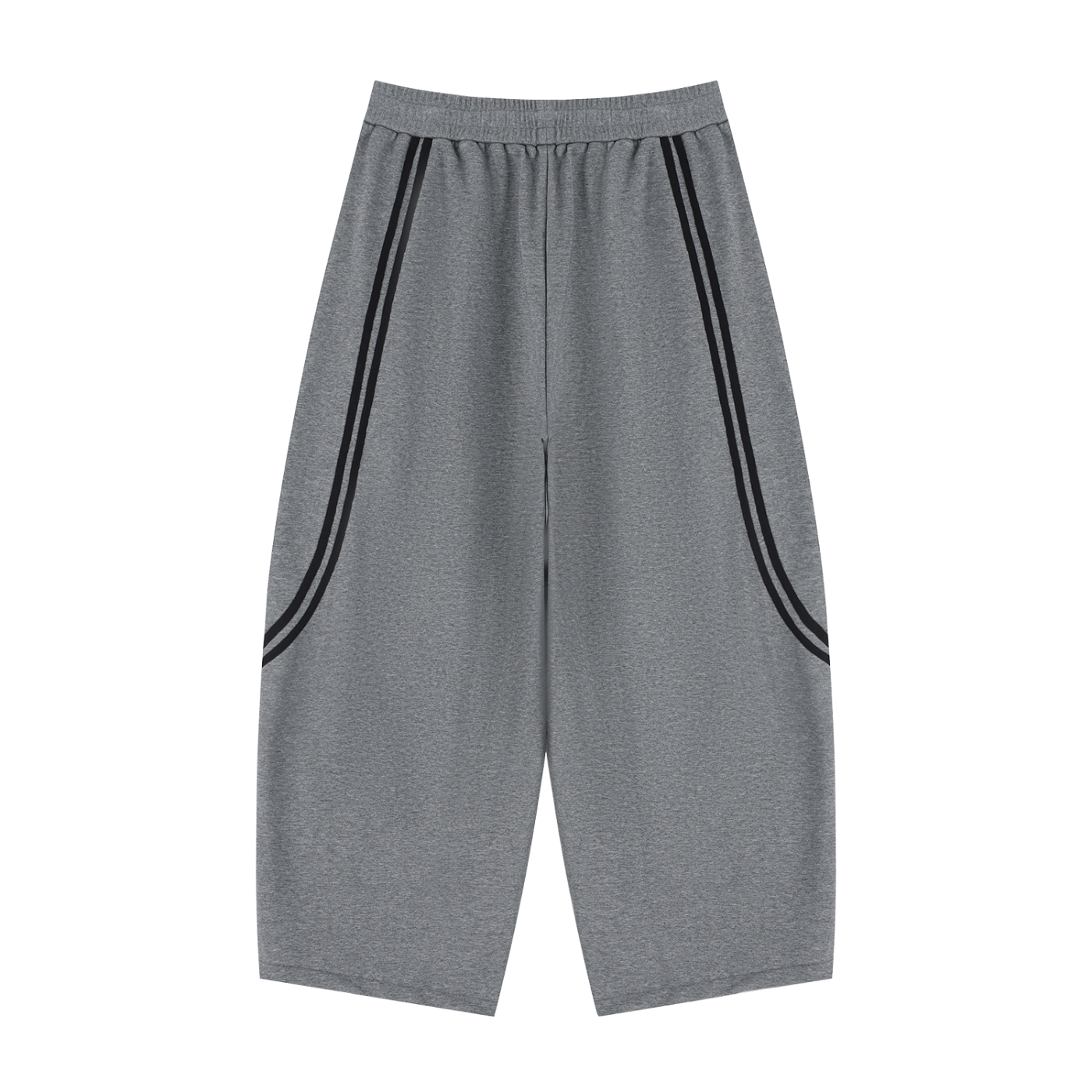 Penmanship Unisex Wide Leg Piping Sweatpants