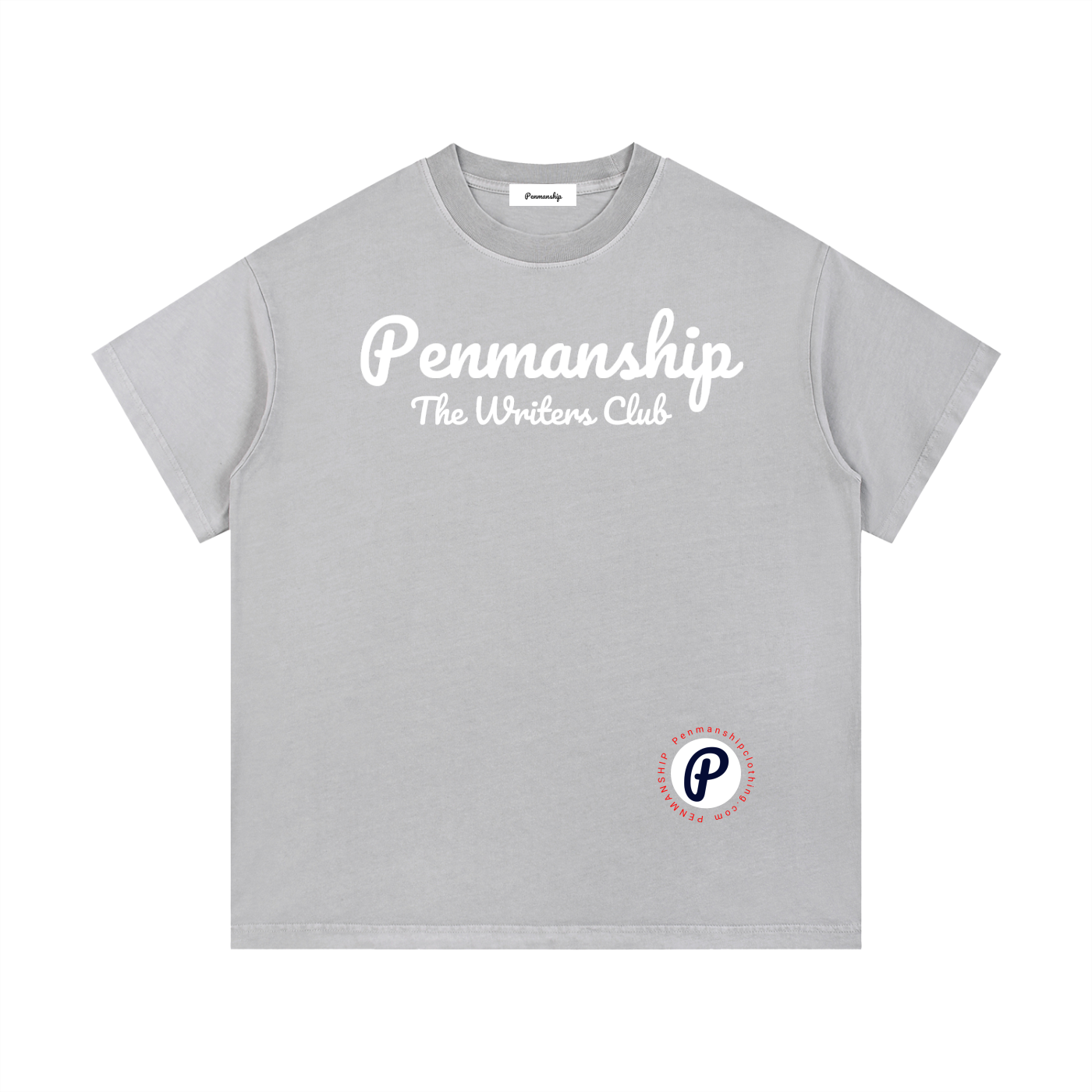 Penmanship Vintage Wash Cotton T-Shirt