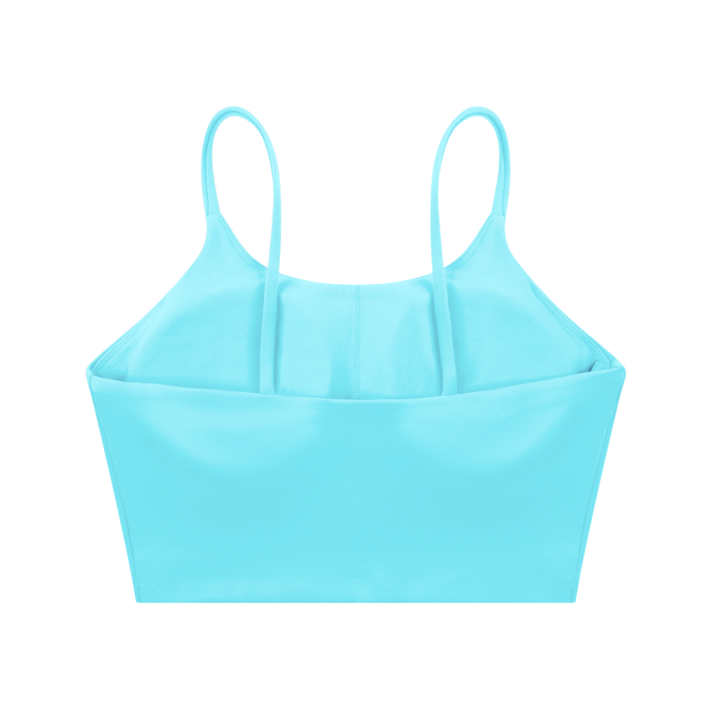 Penmanship Spaghetti Strap Yoga Sports Bra