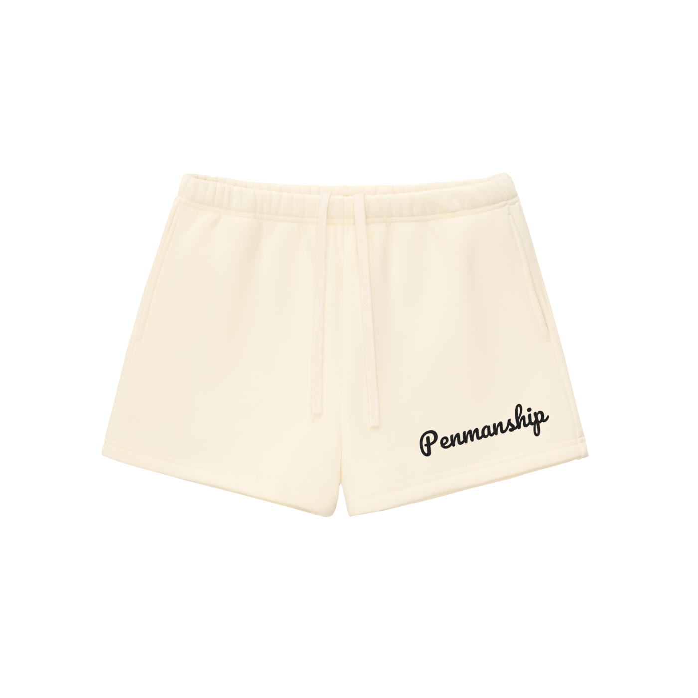 Penmanship Essential Fleece Drawstring Sweatshorts
