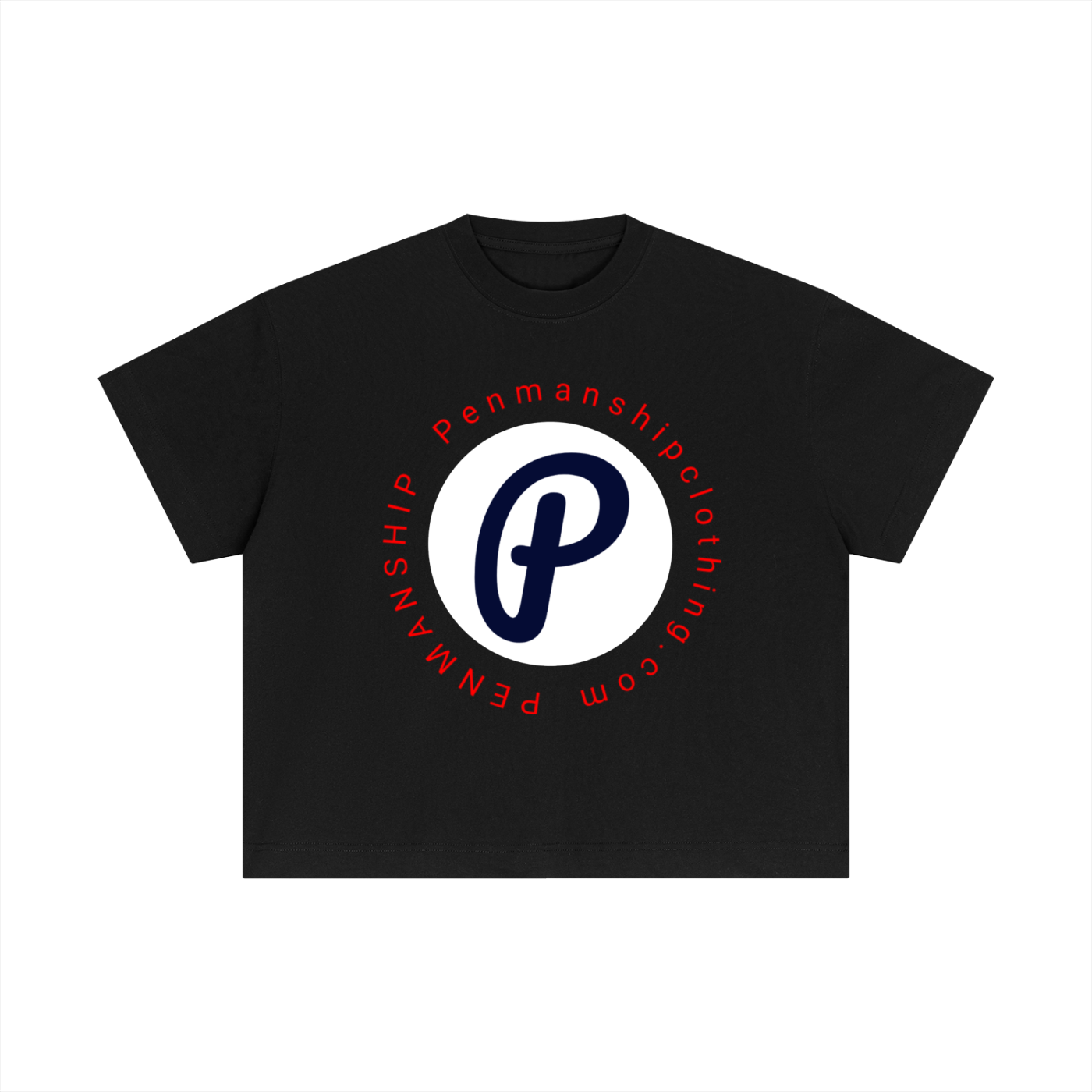 Penmanship Essential Cotton Boxy T-Shirt