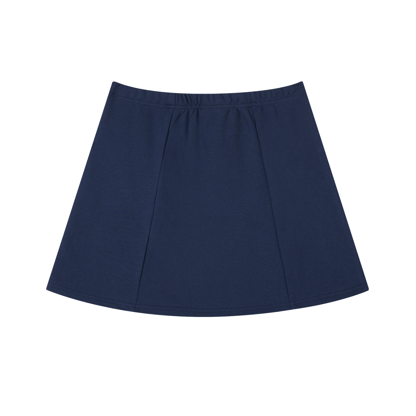 Penmanship Contrast Side Stripe Slit Skirt