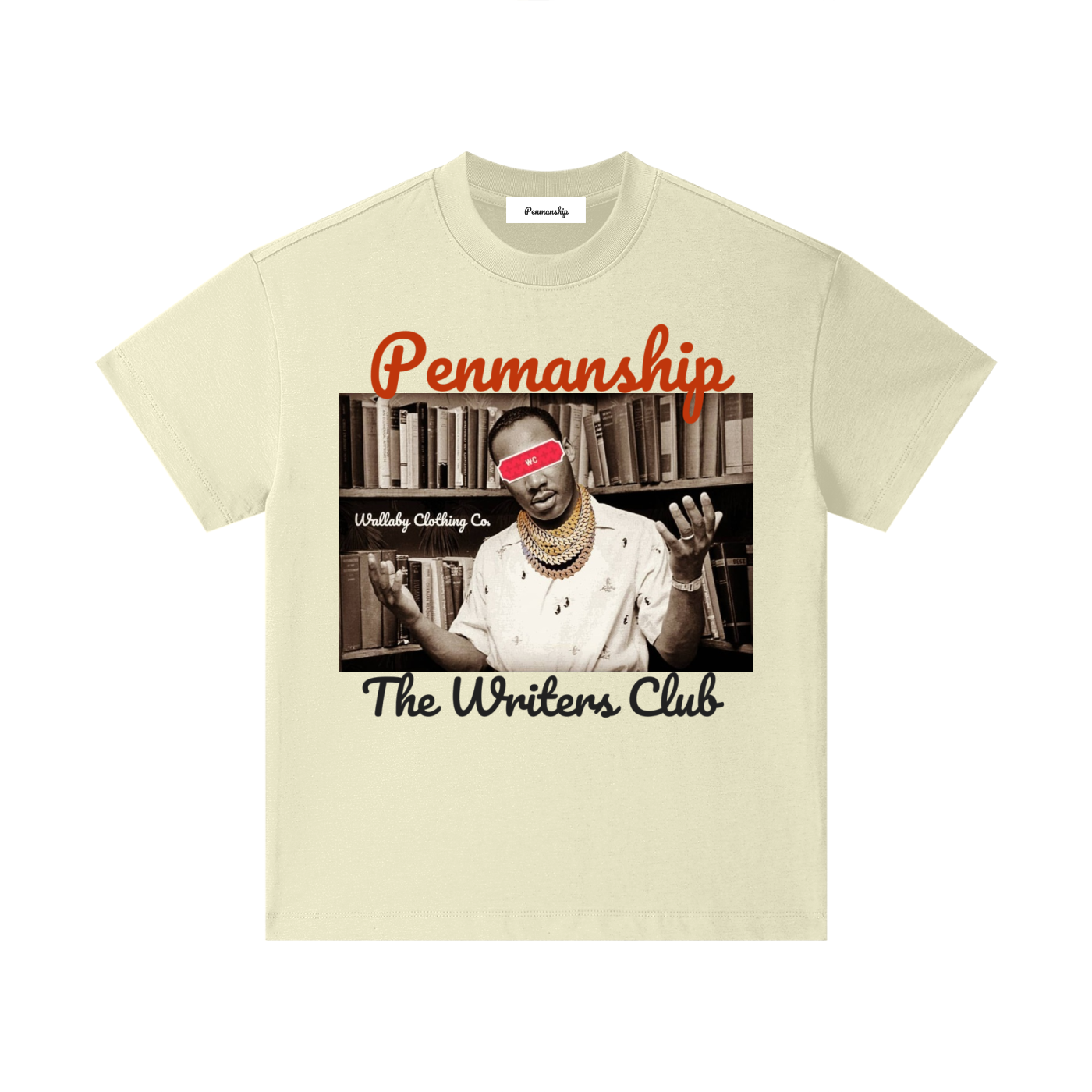 Penmanship "Censored" Pure Cotton Essential Kids Graphic T-Shirt