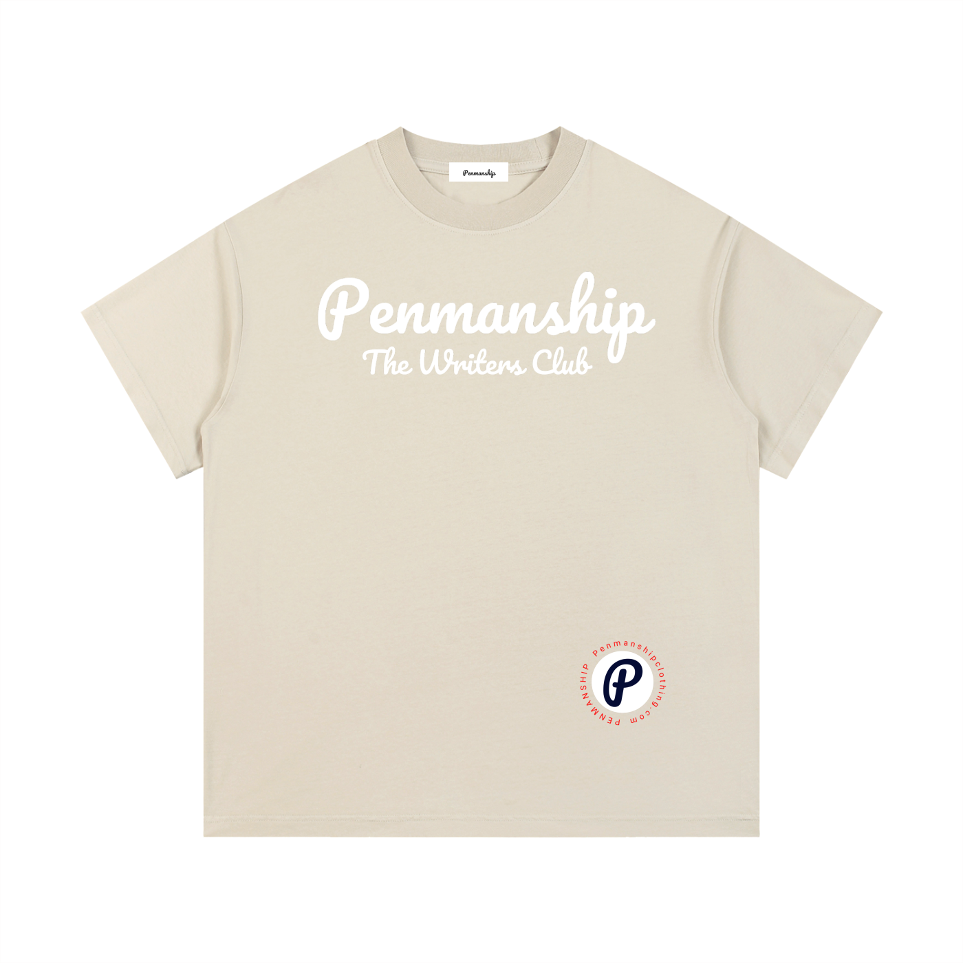 Penmanship Vintage Wash Cotton T-Shirt