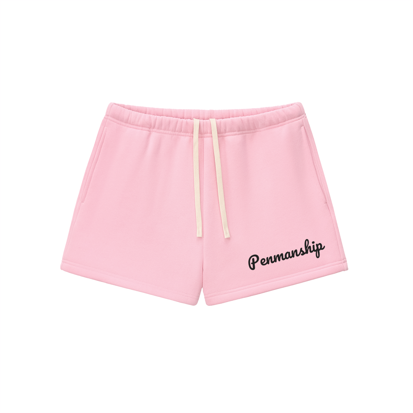 Penmanship Essential Fleece Drawstring Sweatshorts