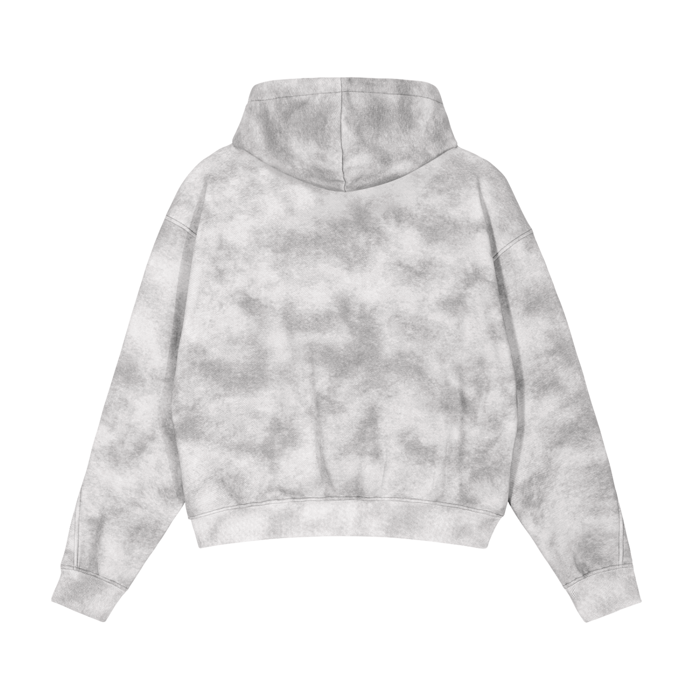 Penmanship Dirty Washed Zip-Up Fleece Hoodie