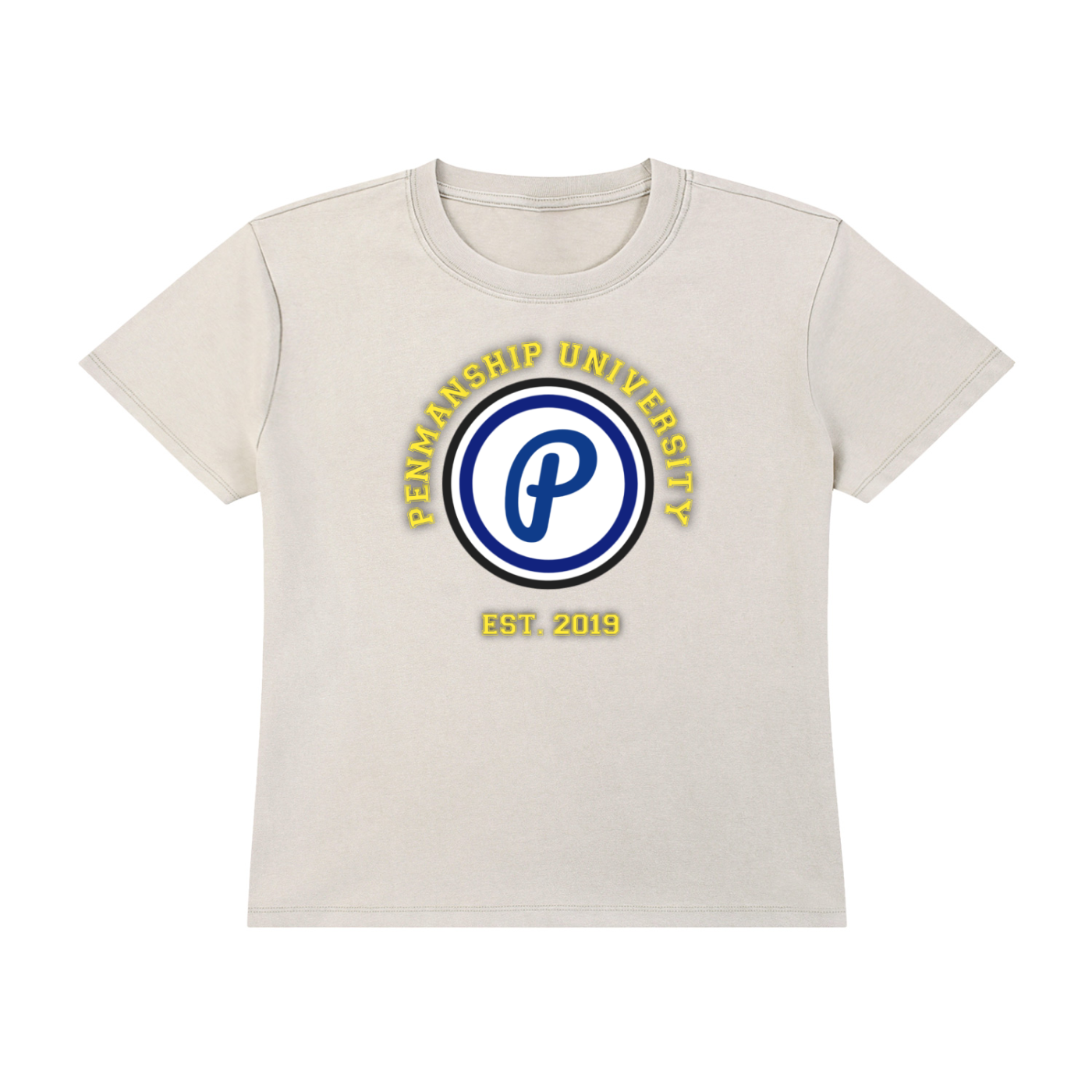 Penmanship Vintage Wash Drop Shoulder T-shirt