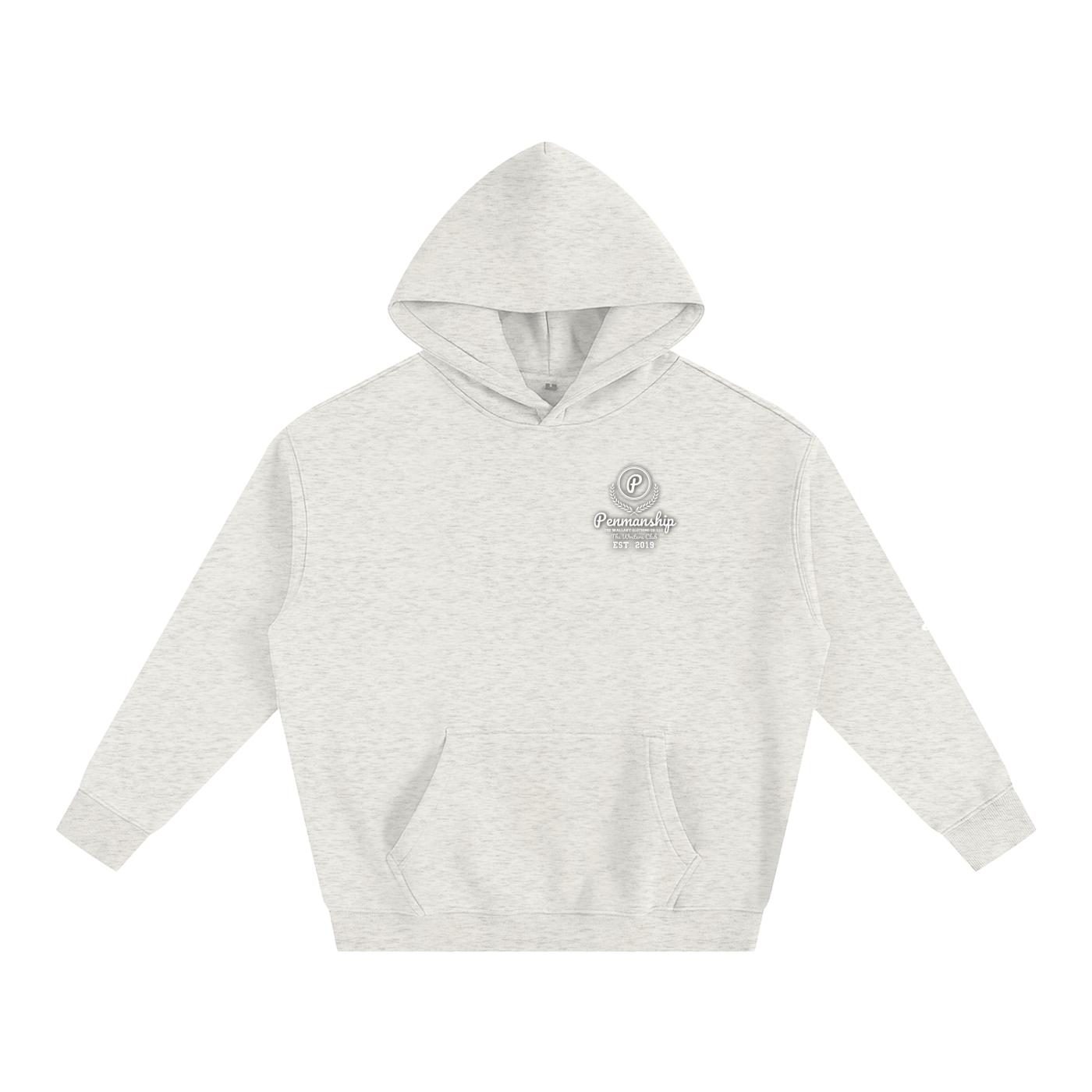 Penmanship Oversize Fleeced Hoodie
