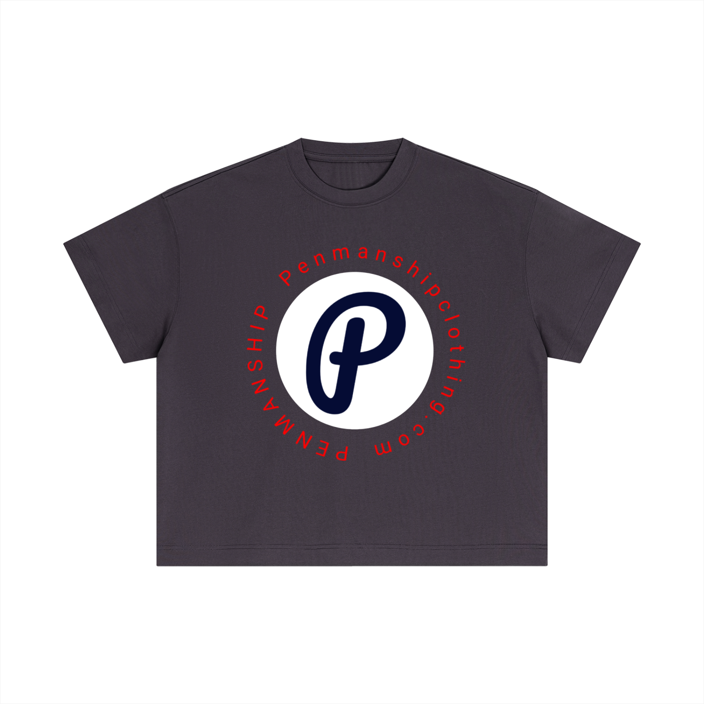 Penmanship Essential Cotton Boxy T-Shirt