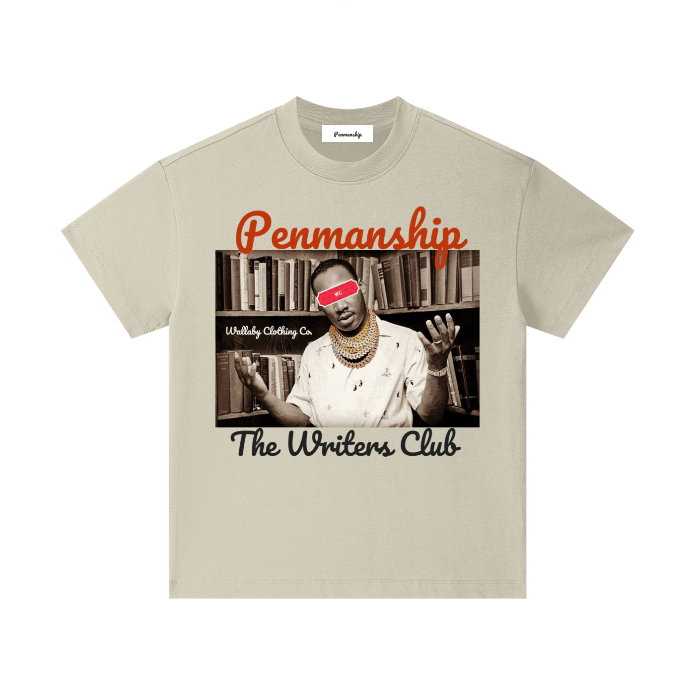 Penmanship "Censored" Pure Cotton Essential Kids Graphic T-Shirt