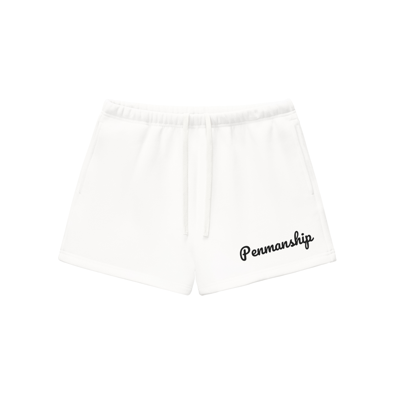 Penmanship Essential Fleece Drawstring Sweatshorts