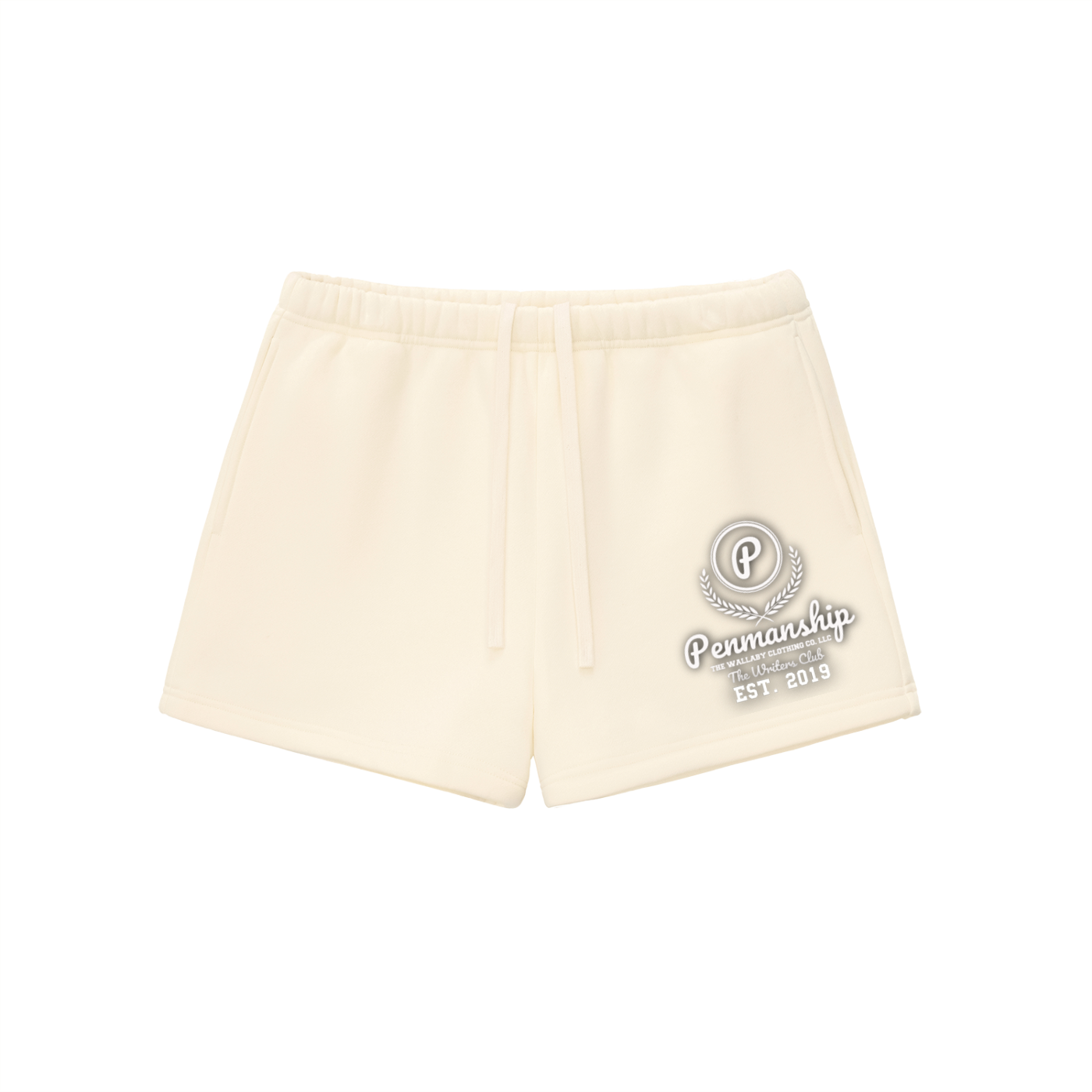 Penmanship Essential Fleece Drawstring Sweatshorts