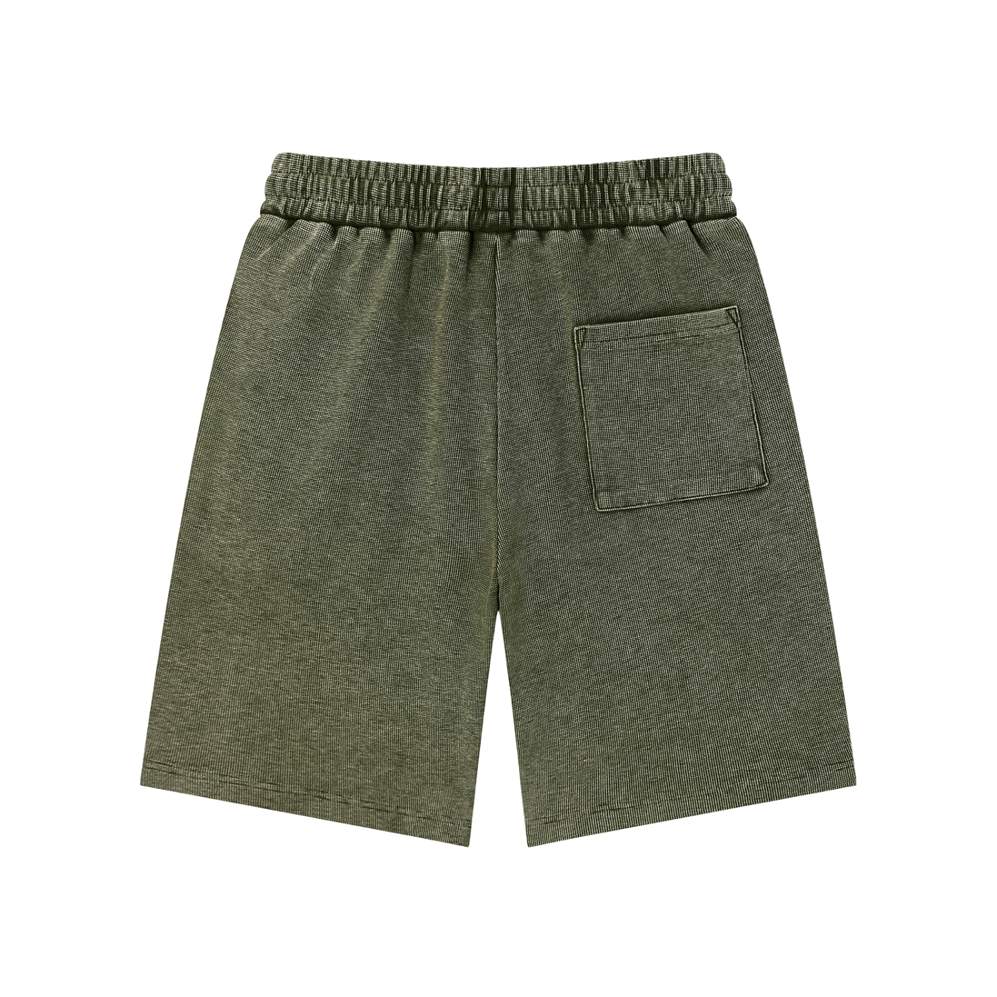 Penmanship Mineral Wash Waffle Knit Shorts