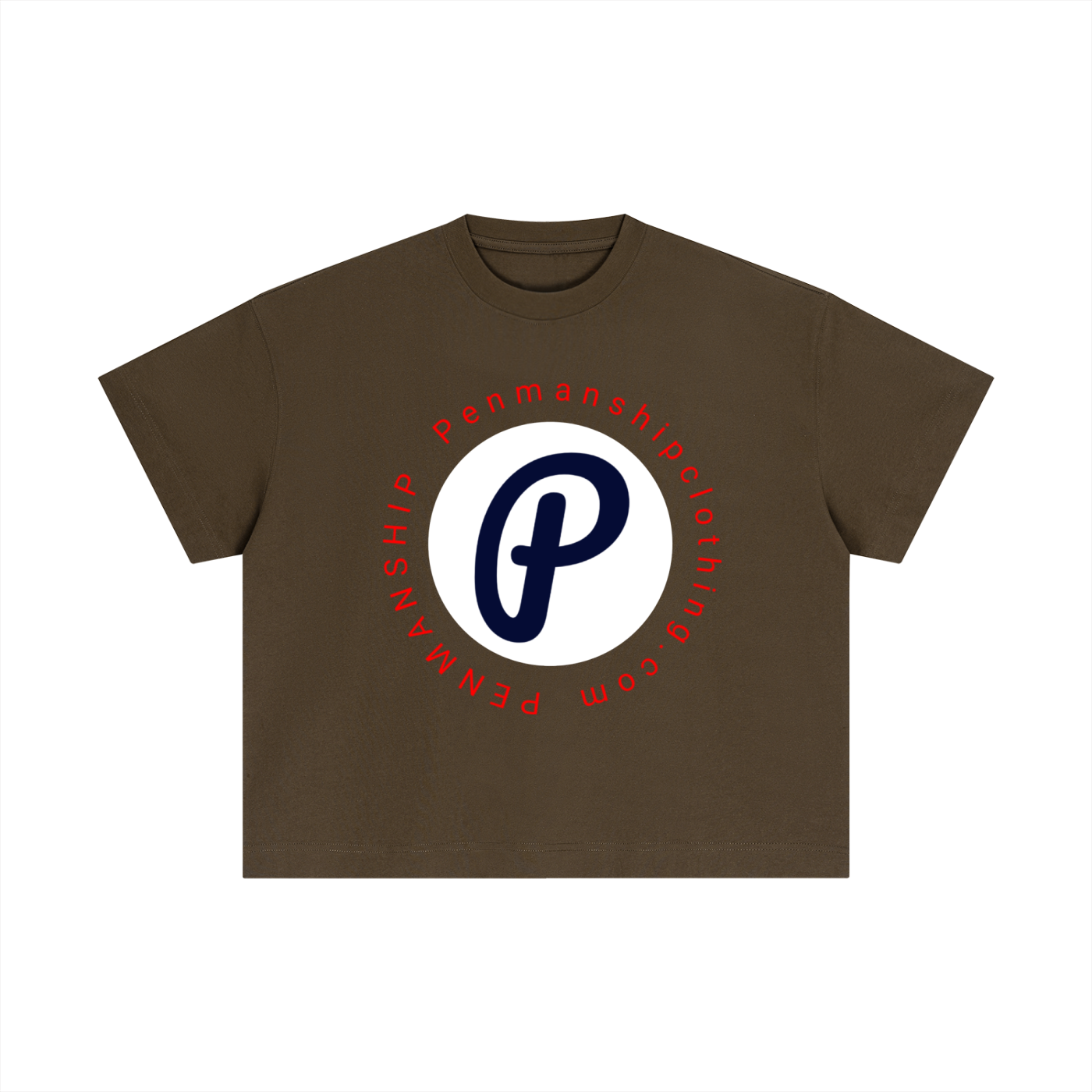 Penmanship Essential Cotton Boxy T-Shirt