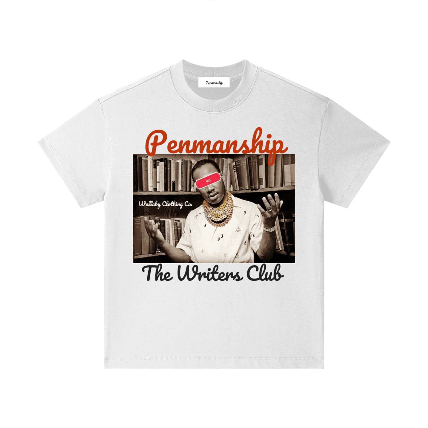 Penmanship "Censored" Pure Cotton Essential Kids Graphic T-Shirt