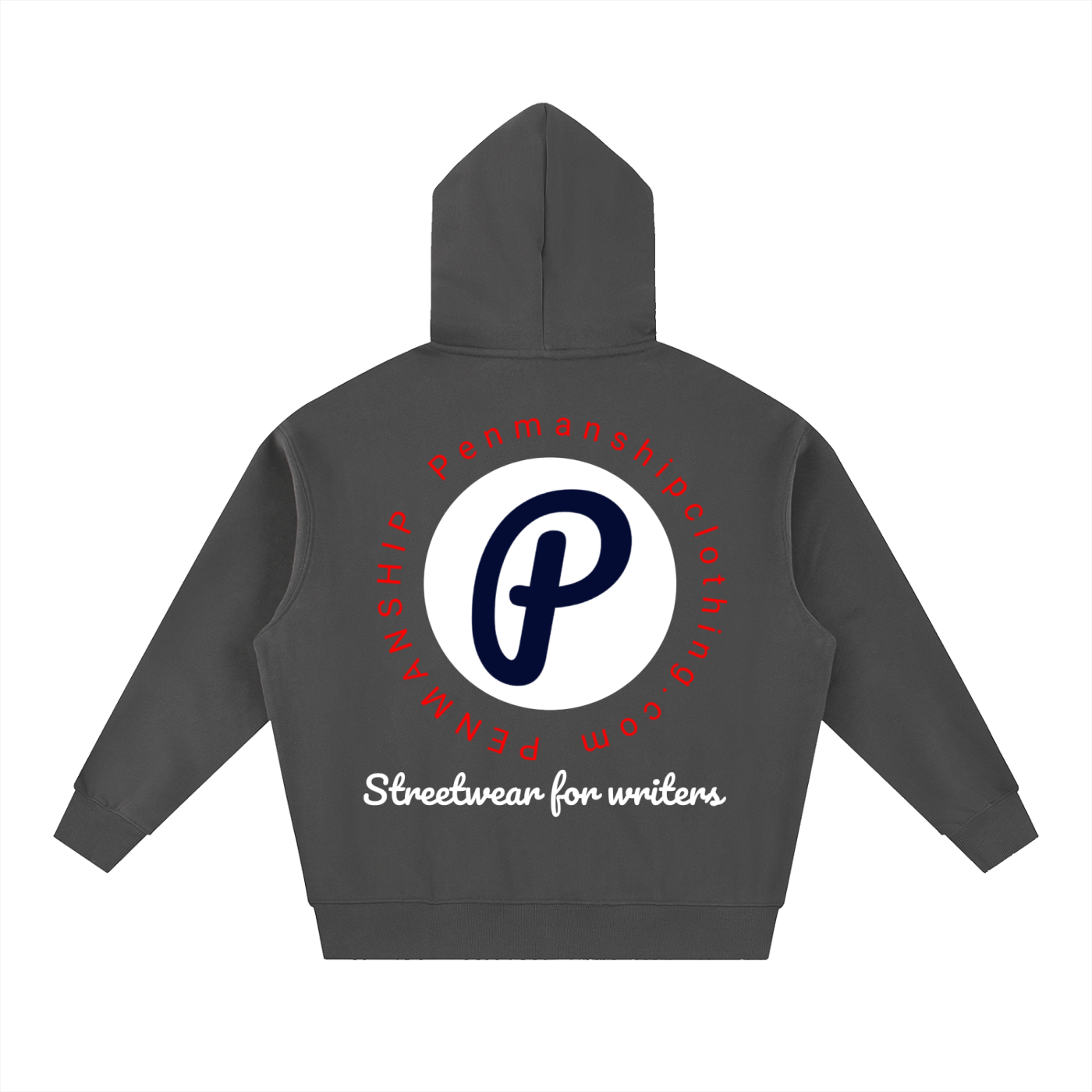 Penmanship censored 101 Essential Oversized Boxy Fit Fleece Hoodie